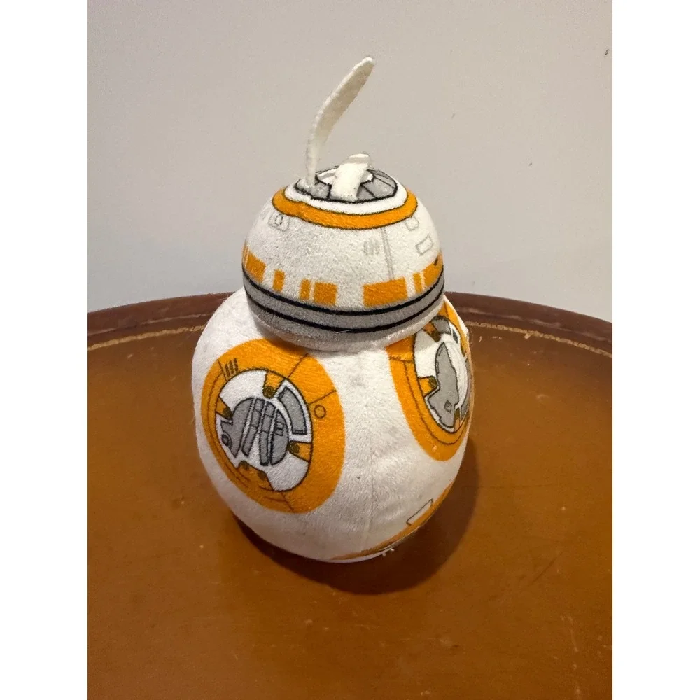 Star Wars BB-8 Bump N Go Plush Kids OS White Orange Excellent Motorized Toy